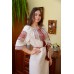 Embroidered dress "Yaroslava" handmade